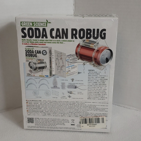 Green Science SODA CAN ROBUG Science Kit - Picture 2 of 7